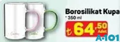 BOROSİLİKAT KUPA 350 ML